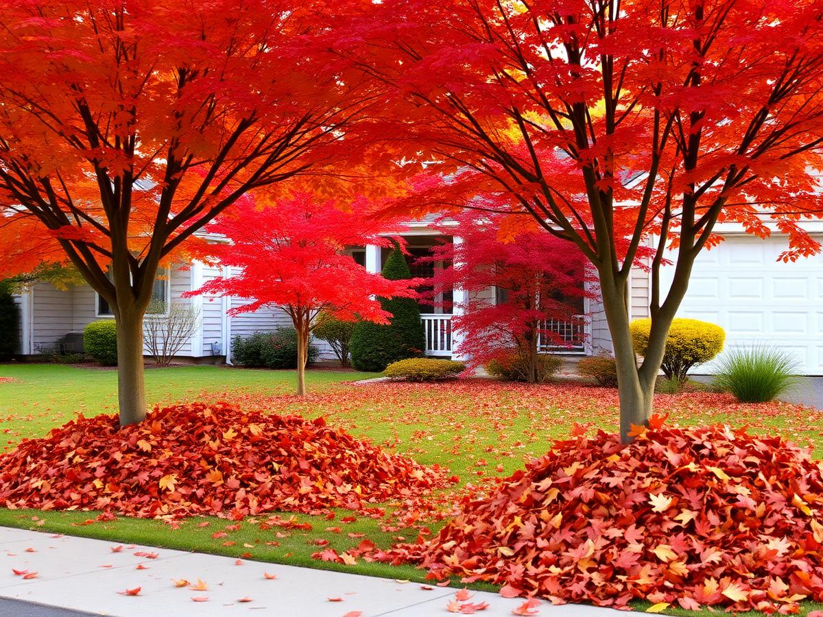 Fall landscaping