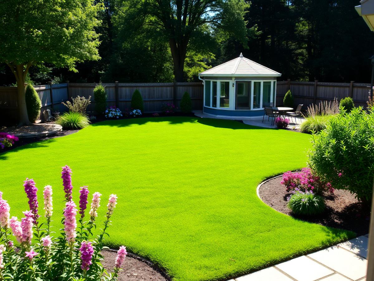 Summer landscaping